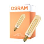 Osram Vintage 1906 LED Special Shapes E14 Tubular Ámbar 4.8W 420lm - 822 Luz Muy Cálida | Regulable - Reemplazo 40W