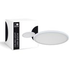 D'Lite Luz de techo Luma Blanco 22W 2000lm - 827 Luz Muy Cálida | IP44 - 42cm