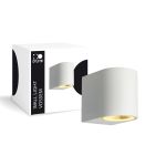 D'Lite Luz De Pared Vossem Blanco| IP54 - Apta Para 1x GU10 