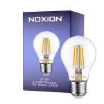 Noxion Lucent con Filamento LED E27 Pera Clara 7W 806lm - 827 Luz muy Cálida | Reemplazo 60W