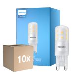 Multipack 10x Philips CorePro LED Capsule G9 Mate 3.7W 470lm - 830 Luz Cálida | Reemplazo 40W