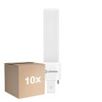 Multipack 10x Ledvance DULUX-S LED 3.5W - 830 Luz Cálida | 2-Pines - Reemplazo 7W
