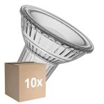 Multipack 10x Ledvance Foco LED GU10 PAR16 6.9W 650lm 120D - 927 Luz Muy Cálida | Mejor Reproducción De Color - Regulable - Reemplazo 80W