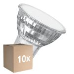 Multipack 10x Ledvance Foco LED GU10 PAR16 5.6W 620lm 120D - 830 Luz Cálida | Reemplazo 80W