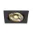 SLV New Tria 1 Foco Aluminium Negro Cuadrado | Recorte 150mm - Apta para 1x GU10 (AR111) 