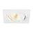 SLV New Tria 68 Foco Aluminium Blanco Cuadrado 8.3W 750lm 38D - 930 Luz Cálida | Recorte 68mm - Mejor Reproducción De Color - Regulable 