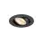 SLV New Tria 68 Foco Aluminium Negro Esférica 7.5W 591lm 38D - 927 Luz Muy Cálida | Recorte 68mm -  Mejor Reproducción De Color - Regulable 