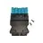 Noxion GST-Compatible Conector Pastel Azul - Macho - 5 pole
