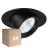 Multipack 6x Noxion Foco LED Forza V2 Aluminium Negro 28/32/36/40W - 3300/3700/4100/4500lm 36D - 930-940-957 CCT | 160mm - Recorte 145mm - Mejor Reproducción De Color