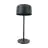 Eglo Lámpara De Mesa Roccanova Solar Acero Negro 2W 270lm - 830 Luz Cálida | IP44 - Regulable al tacto - USB-C