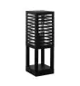 Eglo Lámpara de pedestal Alamonte 3 Al Aire Libre Acero Negro | Apta para E27