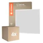 Multipack 4x Ledvance Panel LED Compacto Aluminium Blanco 33W 3630lm - 840 Blanco Frio | 60x60cm