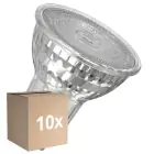 Multipack 10x Ledvance Foco LED GU10 PAR16 6.1W 575lm 60D - 830 Luz Cálida | Reemplazo 80W